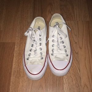 White Low Top Converse